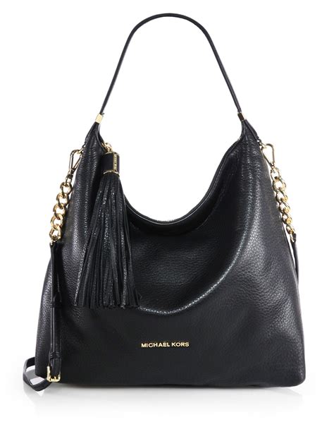 michael kors handbags black|michael kors black handbag sale.